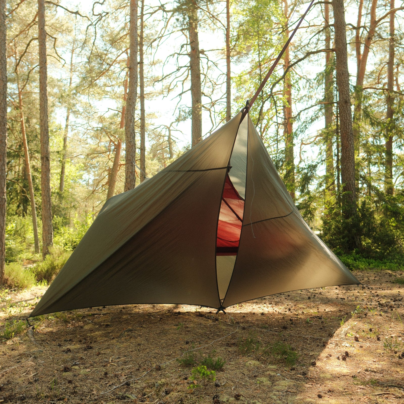 Skjold 13: New, dark green, and 30% larger tarp!