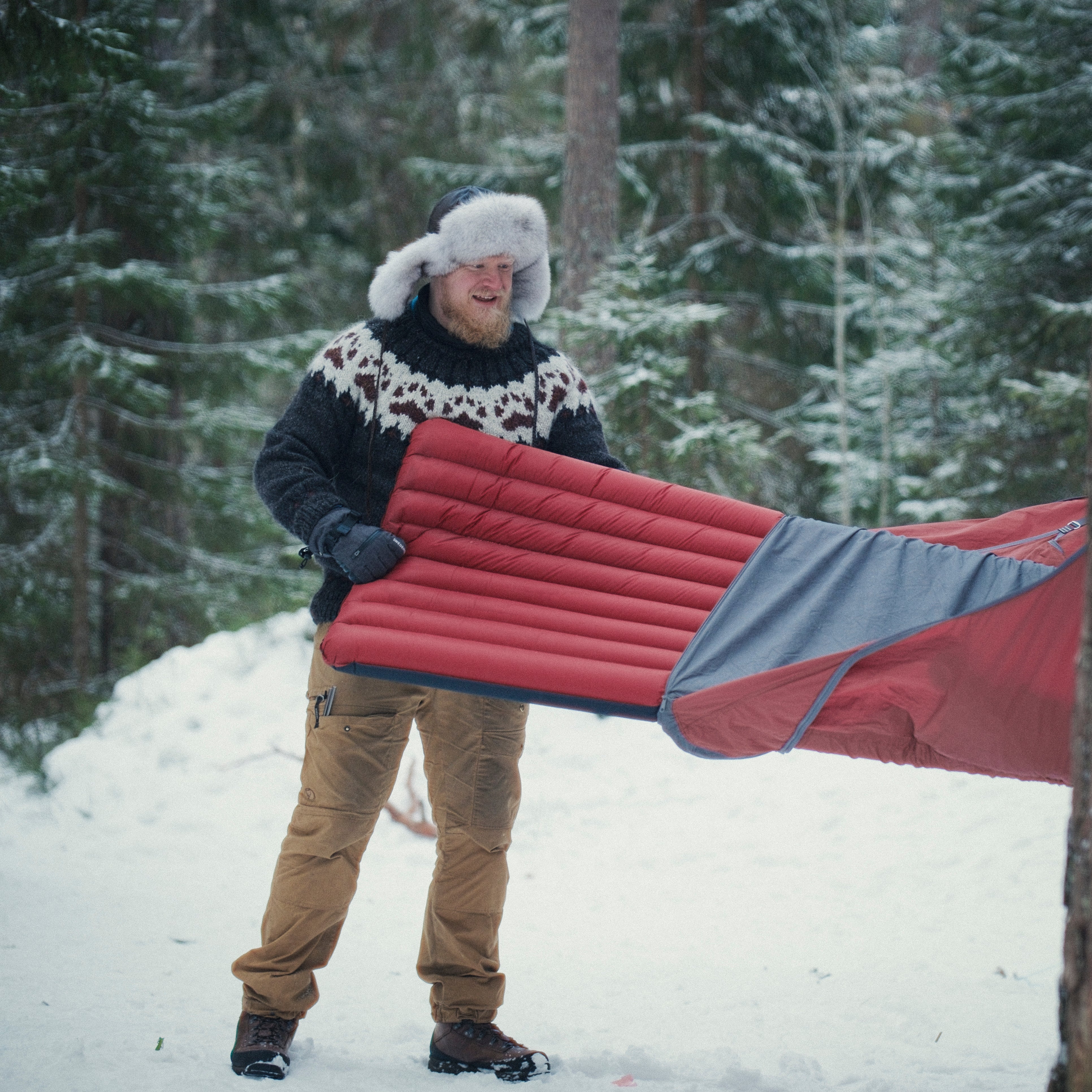 Amok Fjøl Winterlight 4-season sleeping pad – Amok Equipment AS