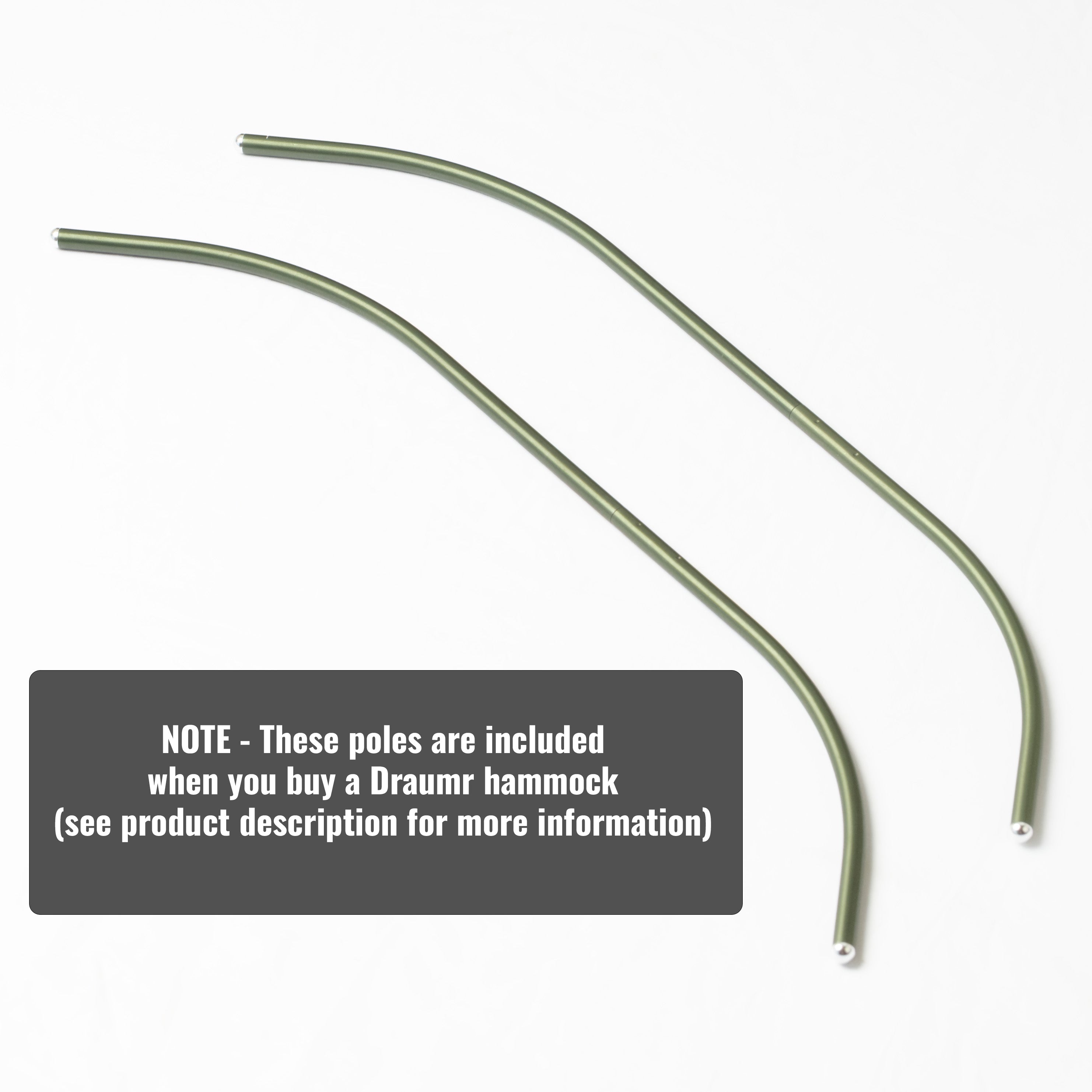 Pole set for Draumr Hammocks | Amok Equipment – Amok Equipment AS